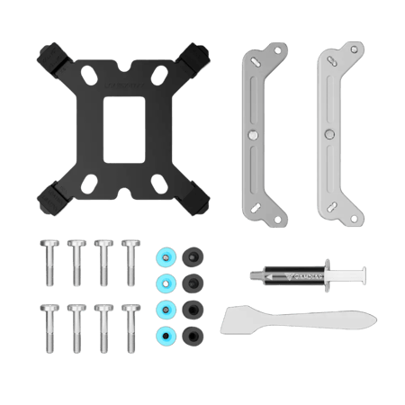 Gamedias Xander BOREAS M2-51D WH | مبرد هوائي احترافي جيمدياس لون ابيض مع شاشة معلومات رقمية