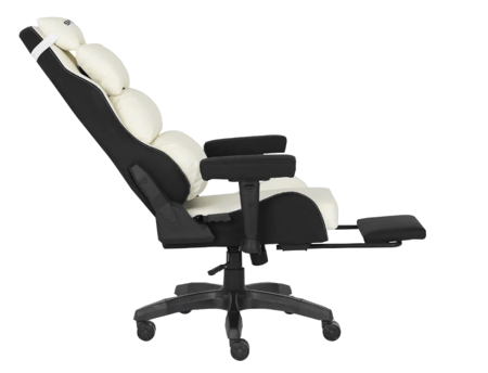 كرسي احترافي باللون الابيض | Spear Chair Footrest White