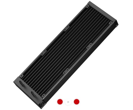 Spear INVERNO 360mm Black| مبرد مائي احترافي سبير انفيرنو 360مم لون أسود