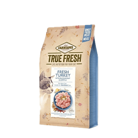 كارنيلوف ترو فريش للقطط المعقمة بنكهة الديك الرومي