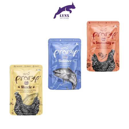 برامي اظرف رطبة للقطط بالمرق متعدد نكهات 70 جرام