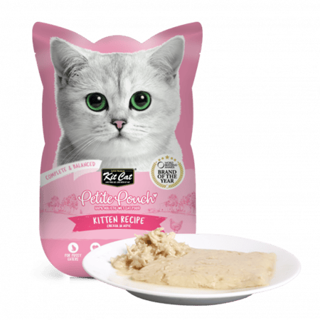 كت كات بيت باوتش غذاء كامل رطب للقطط الصغيرة  70 جرام  بنكهة الدجاج