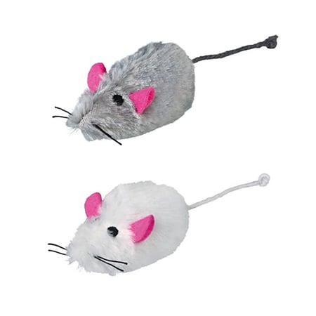 لعبة قطط فأر على شكل جرس حبتين