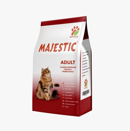 ماجيستك طعام للقطط البالغة- متعدد الاحجام