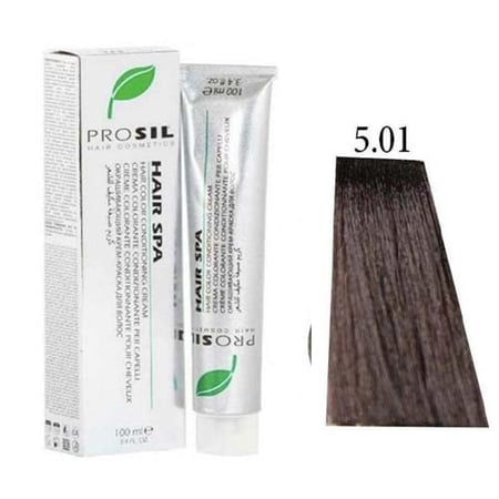 صبغة شعر  بروسيل بني فاتح طبيعي رمادي ( 5.01 ) – 100 مل PROSIL