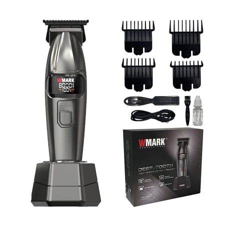 ماكينة تحديد شعر WMARK NG-8208 لاسلكية - شفرة T-Blade وسرعتين