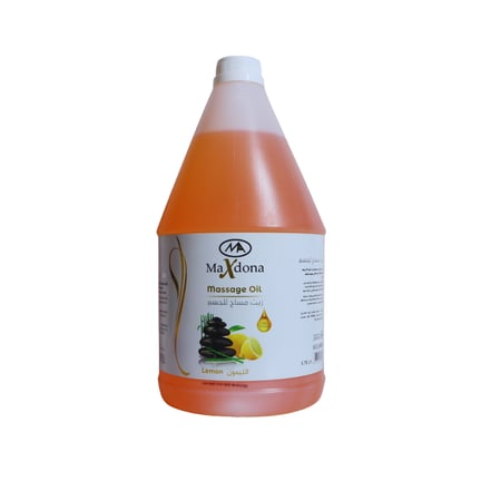 زيت مساج ماكدونا – برائحة الليمون الطبيعية – 3.79 لتر
