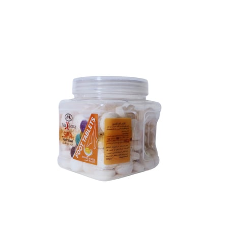 أقراص فوار نقع القدمين بالحليب والعسل