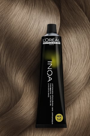 صبغة لوريال إينوا أشقر فاتح رقم 8 - خالية من الأمونيا