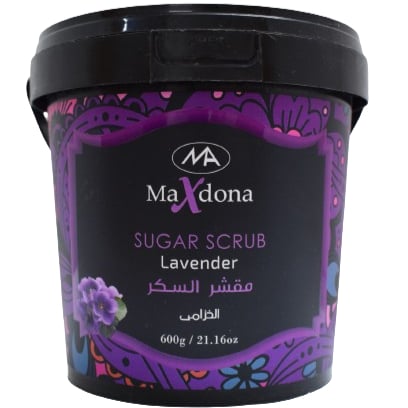 مقشر السكر الخزامى ماكس دونا
