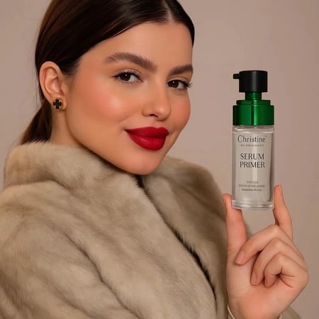 سيروم برايمر كريستين الشفاف - خالي من الزيوت