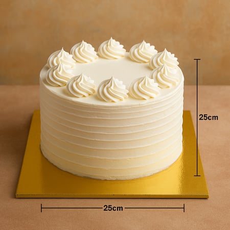 قاعدة كيك مربع لون ذهبي 10 كيلو 30 سم