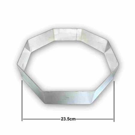 قالب كيك ثماني الزوايا حجم كبير استيل - انلر لمستزمات المخابز والكيك