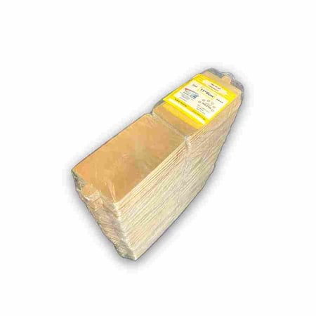 قاعدة كيك مستطيل  لون ذهبي 10 كيلو طول 11 سم