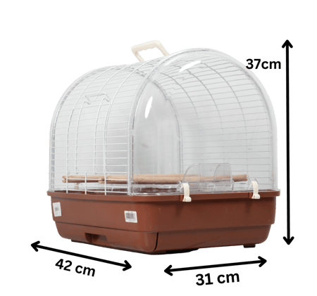 قفص نقل الببغاوات والطيور