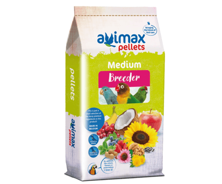 غذاء الانتاج للببغاوات الصغيرة والمتوسطة Avimax Medium Breeder 10kg