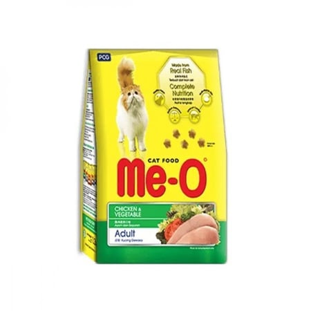 ميو طعام القطط بالدجاج والخضار للقطط البالغة