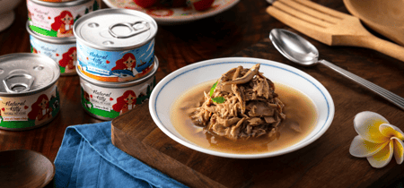 ناتشورال كيتي تونة مع الانشوفة في المرق TUNA WITH ANCHOVY80g