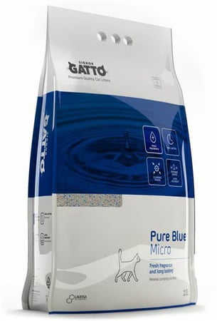 رمل مهد للقطط sigore gatto blue 10 lit