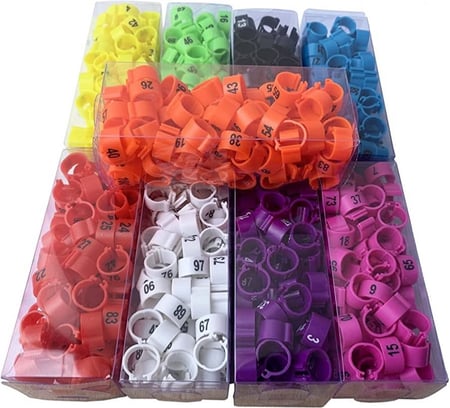 حجول حمام بلاستيك مقاس 8 - 10 ml