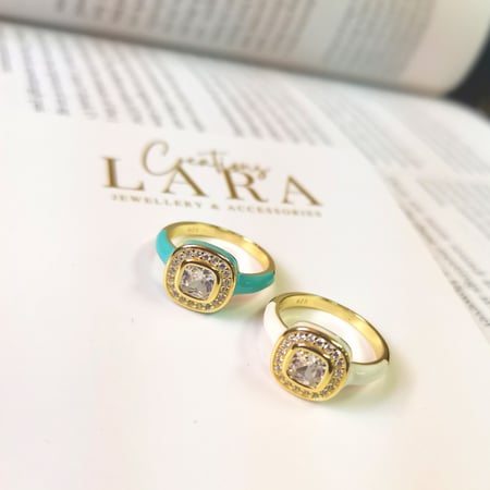 Pure silver rings