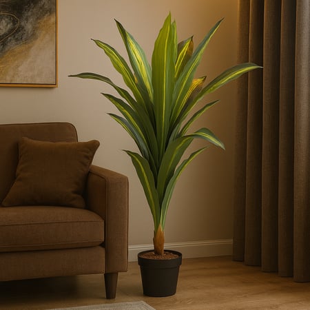 نبتة أڤيرا – لمسة خضراء بواقعية فائقة بارتفاع 100 سم