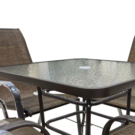 جلسة حديقة 4 كراسي متوفرة بلونين