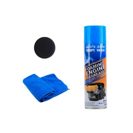 بكج سافي واكس كامل | منظف مكينة بالرغوه 650 مل