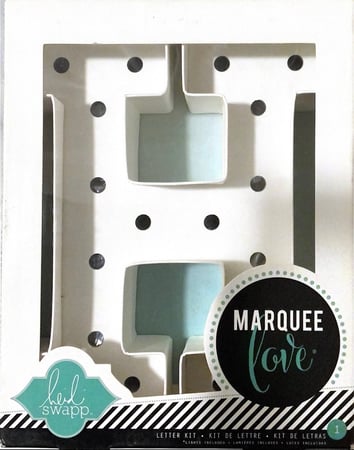 حروف مضيئه H