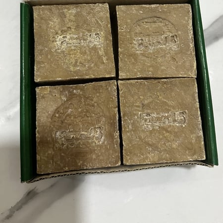 صابونة الغار الحلبي الاصلي 4 قطع