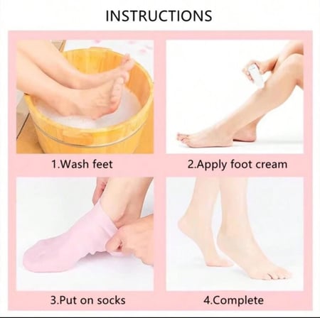 قفازات و جوارب من السيليكون