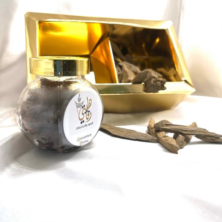 لبان عماني مسقى بعدة روائح مع اوقيه عود