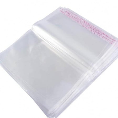 اكياس السلوفان الشفافه بلاصق