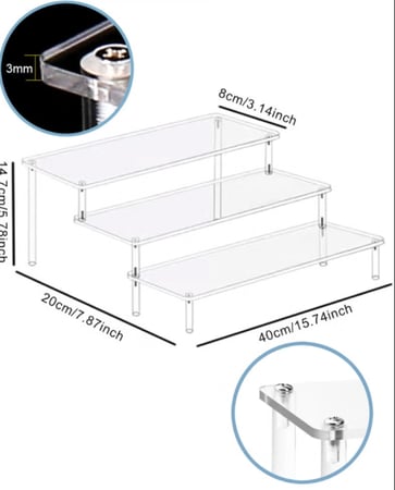 استاندات اكريلك  5 قطع