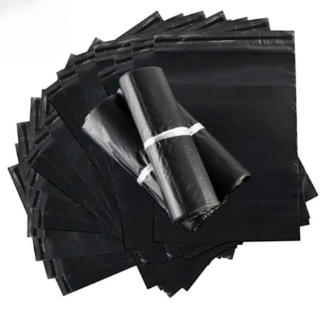 اكياس شحن اسود غامق جدا