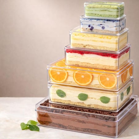 علب اكريلك بالحبه