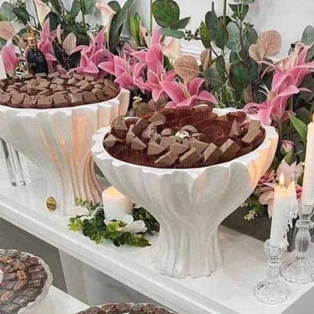 صواني تقديم فايبر