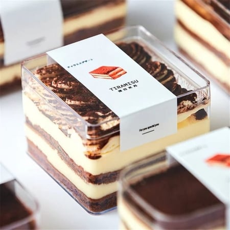 علب حلويات اكريليك