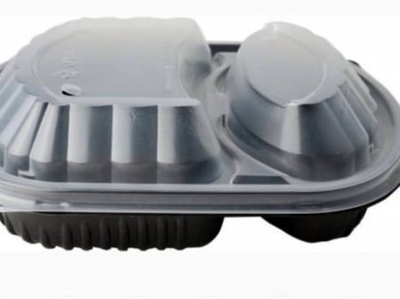 علب مايكرويف مقسمه