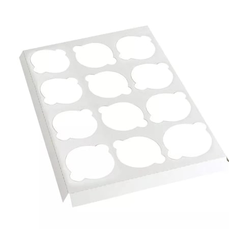 علب كب كيك ملونه