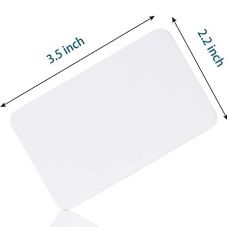 كرت اعمال ساده ابيض