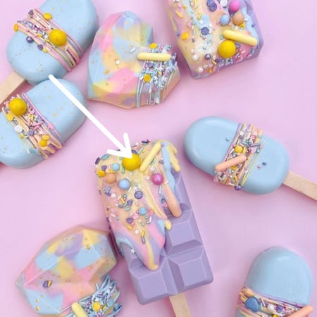 قالب سيلكون  باعواد خشب