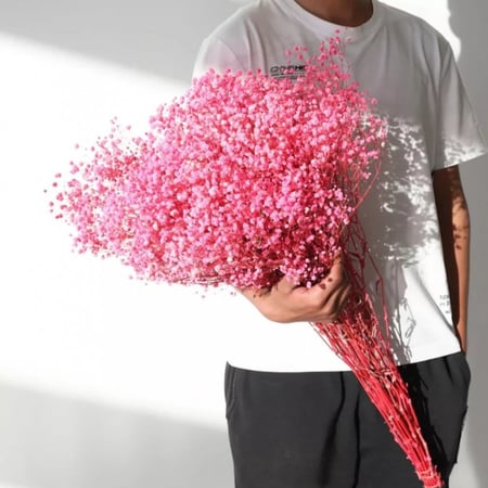 باقه ورد جيبسوفيلا كبيره جداً