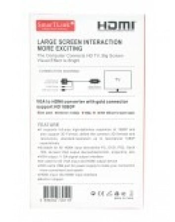 وصلة كمبيوتر من VGA الى HDMI بطول 1.5m