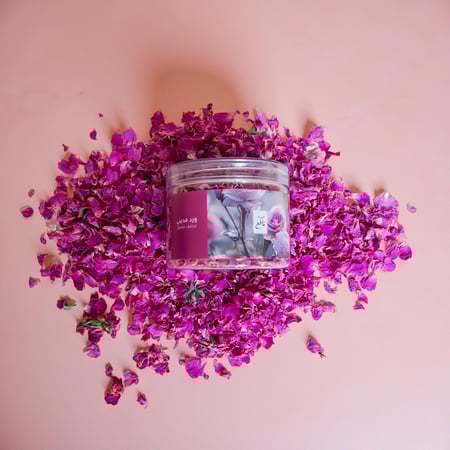 ورد مديني مجفف عضوي