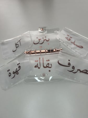 ملف المصروف الأسبوعي-جولد روز