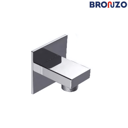 كوع دش مخفي كروم BRONZO