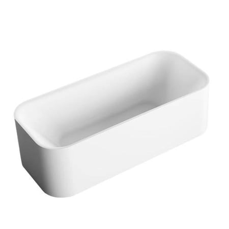 بانيو ديكور ابيض فيركو مقاس VERCO 170X75 cm
