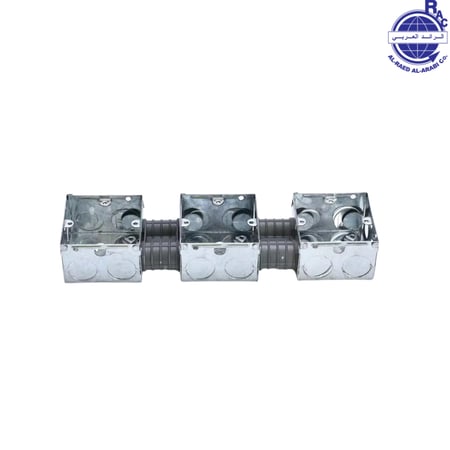 علبة حديد 7*7 عميق ثلاثي الرائد