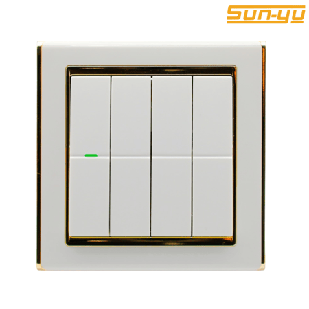 مفتاح رباعي أبيض ذهبي SUNYU8